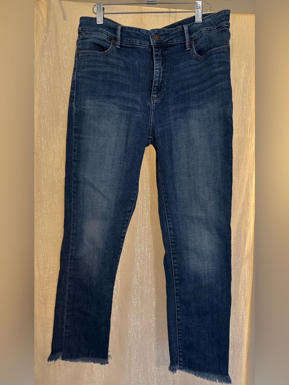 Lucky Brand Dark Blue Ankle Crop Jeans